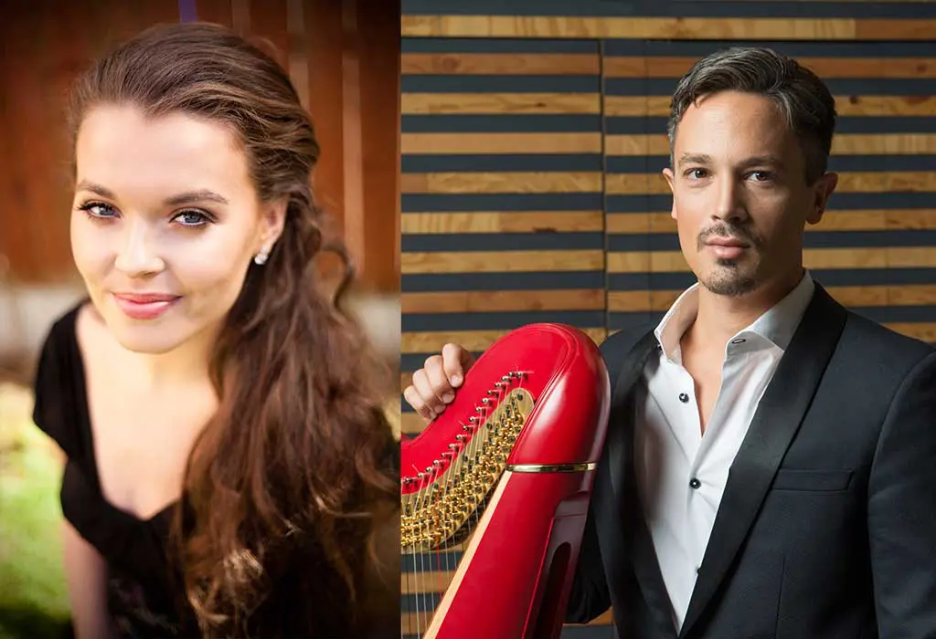 Emmanuel Ceysson and Sarah Shine at Waterford Music